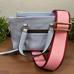 Marc Jacobs Mini Cruiser Pebbled Leather Satchel Crossbody Bag